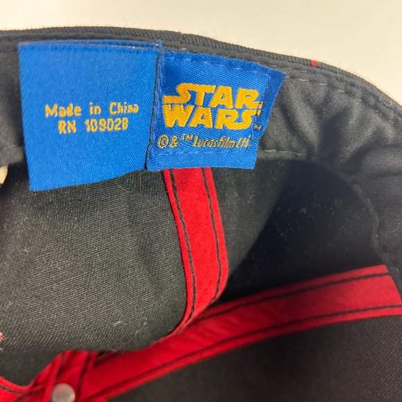 Disney Chewbacca Snapback Cap Hat Black Star Wars Lucasfilm Theme Park Mens - Picture 14 of 15